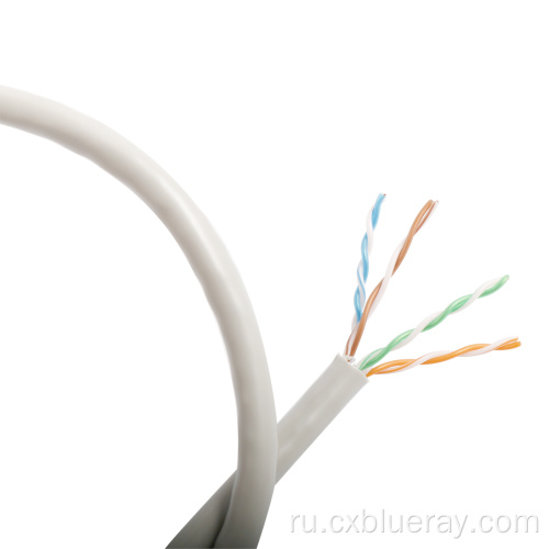 Pure Copper 23AWG UTP CAT6 Сетевой кабель с тестом прошел 500 МГц высококачественный заводской поставки